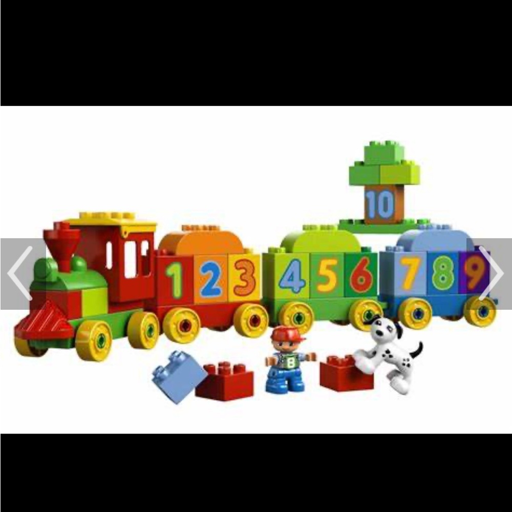 Lego Duplo number train